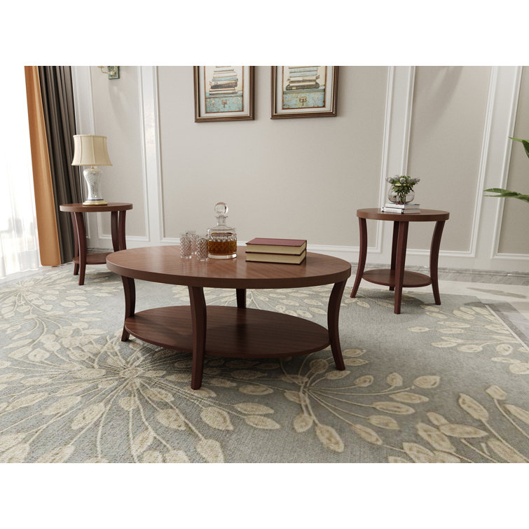 Lark Manor Antja 3 Piece Coffee Table Set Wayfair